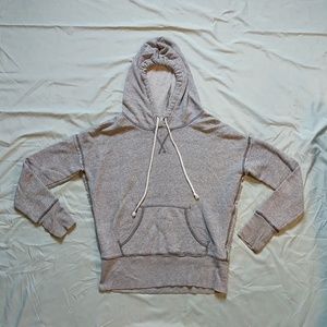 Grey comfortable sweatshirt.
